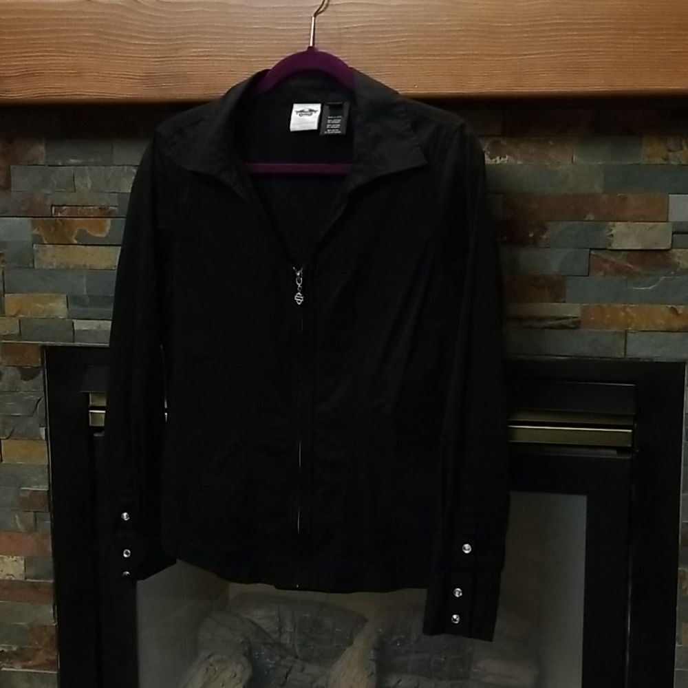 LADIES BLINGY HARLEY DRESS SHIRT